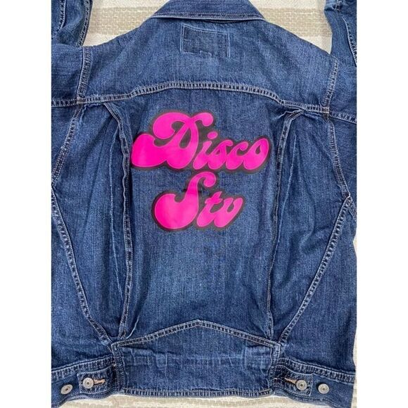 American Eagle Blue Denim Jacket Size Small - Picture 10 of 10